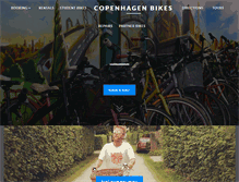 Tablet Screenshot of copenhagenbikes.dk